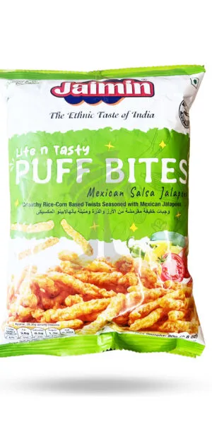 Jaimin puff bites mexican salsa
