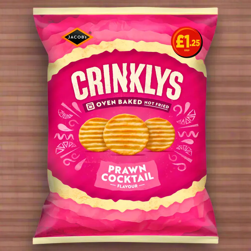 Crinklys prawn cocktail pmp£1.25