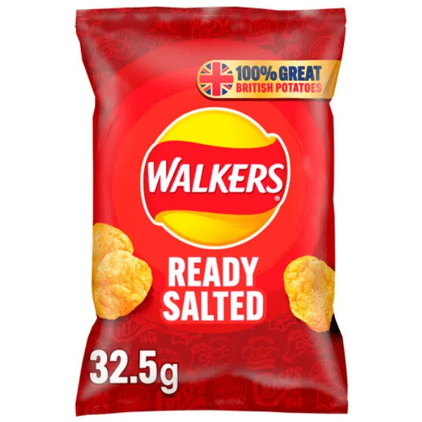 Walkers standard ready salted