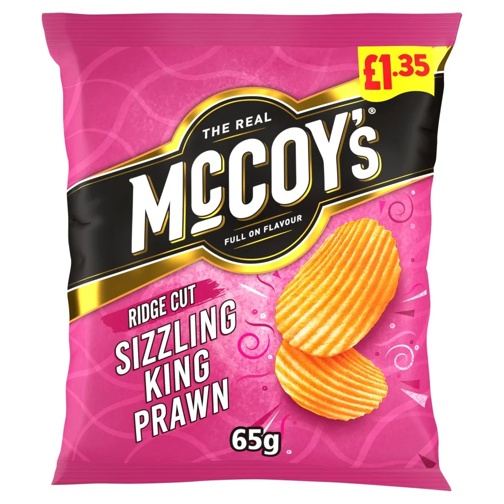 Mccoys king prawn pmp £1.35