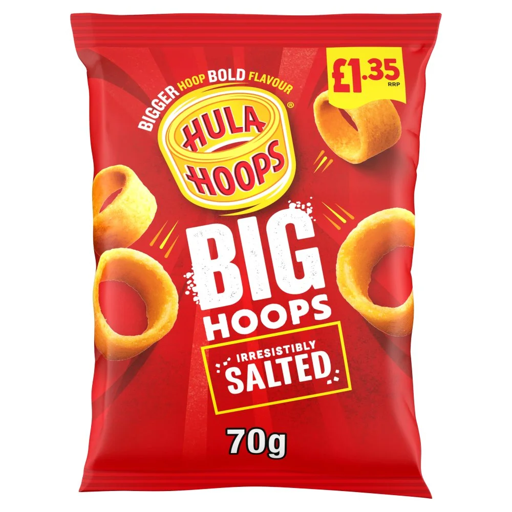 Hula Hoop Big Hoops Original PM £1.35