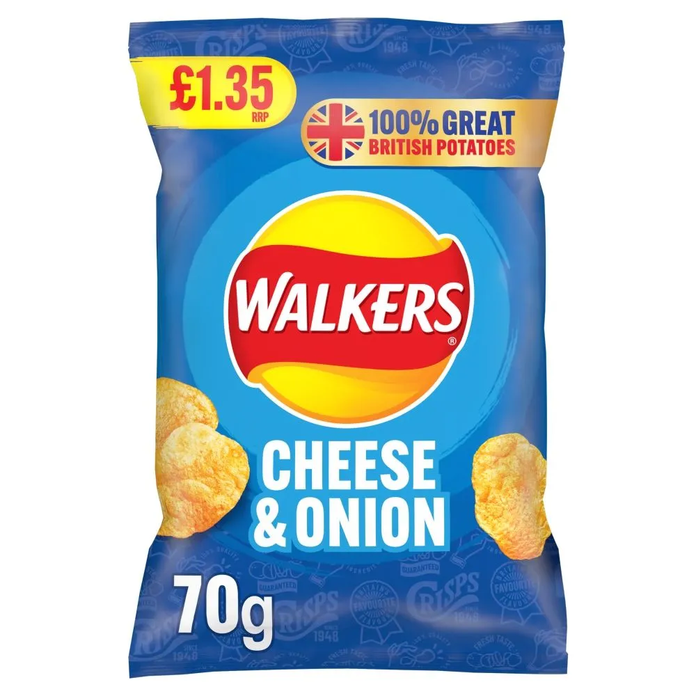 Walkers Cheese & Onion PM £1.35
