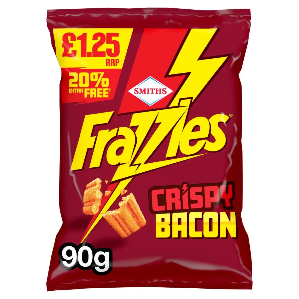 Walkers Smiths Frazziles Crispy Bacon PM £1.35