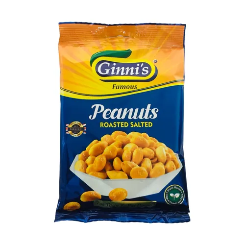 Ginnis roasted & salted peanuts