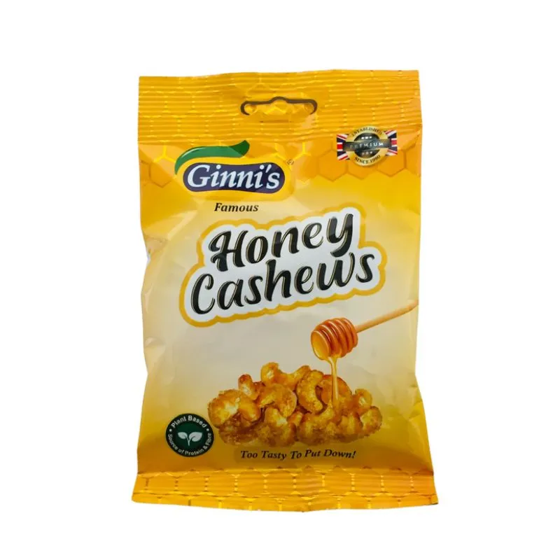 Ginnis Honey Flavour Cashews