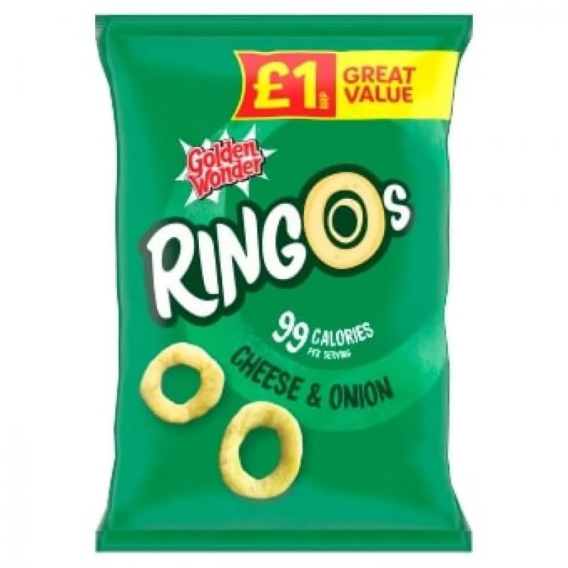 Ringos cheese & onion pm £1