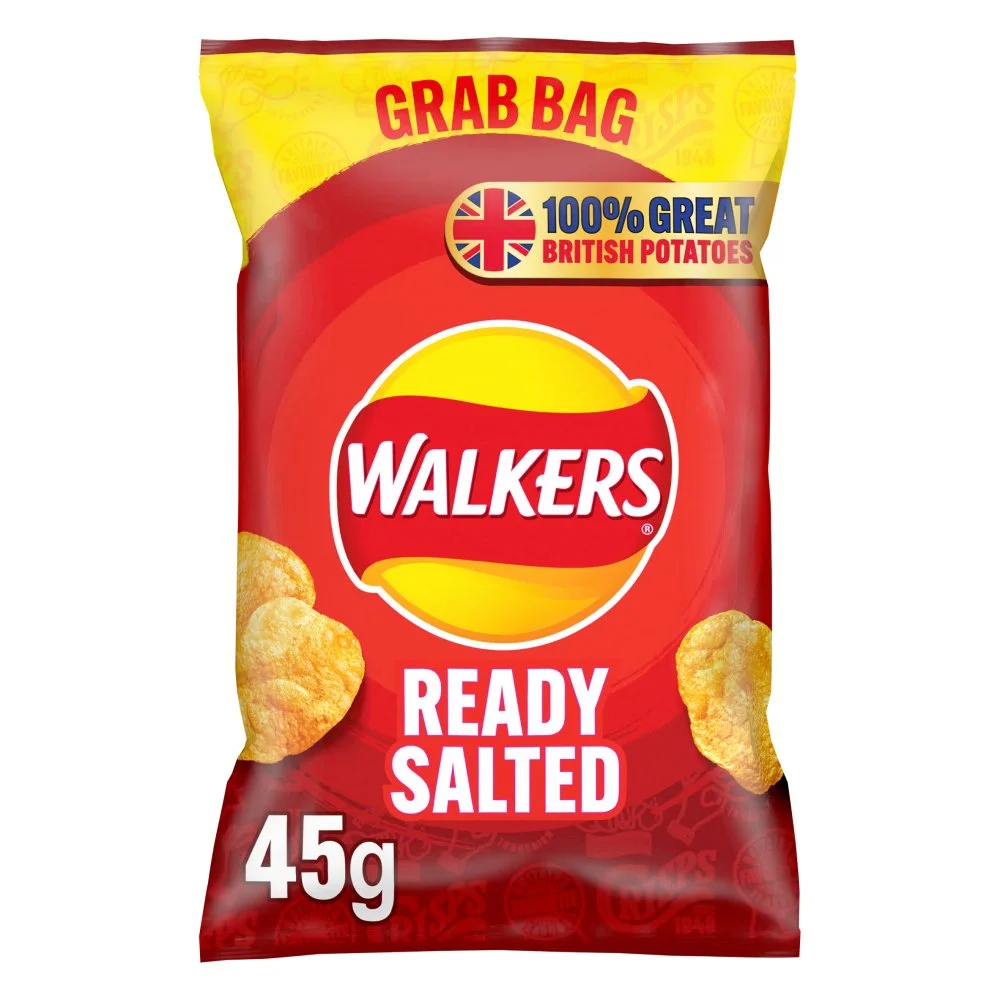 Walkers standard ready salted
