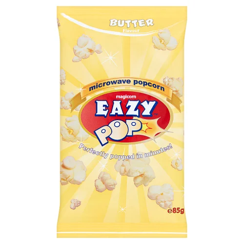 Eazy pop microwave popcorn butter