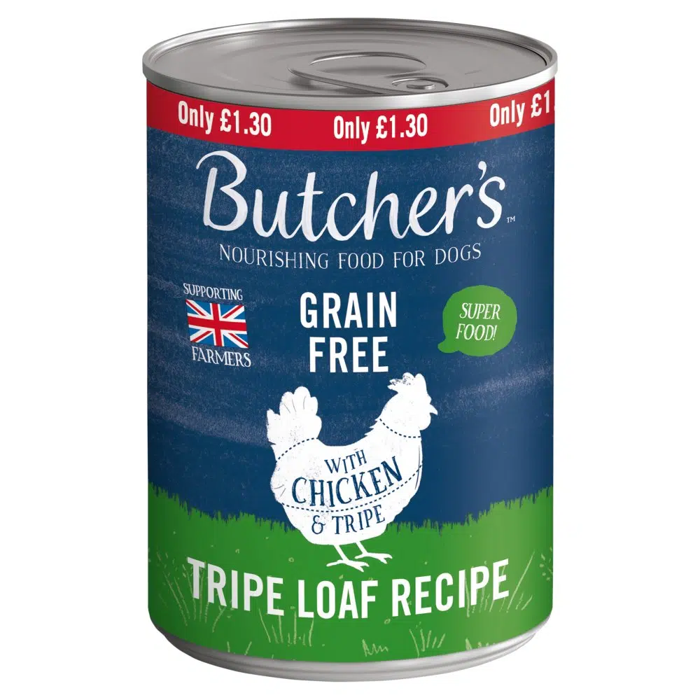Butchers Dog Chicken Tripe PM £1.30