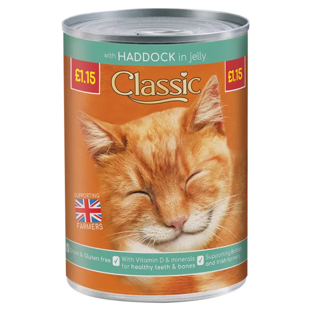 Classic Cat With Haddock In Jelly PM £1.15
