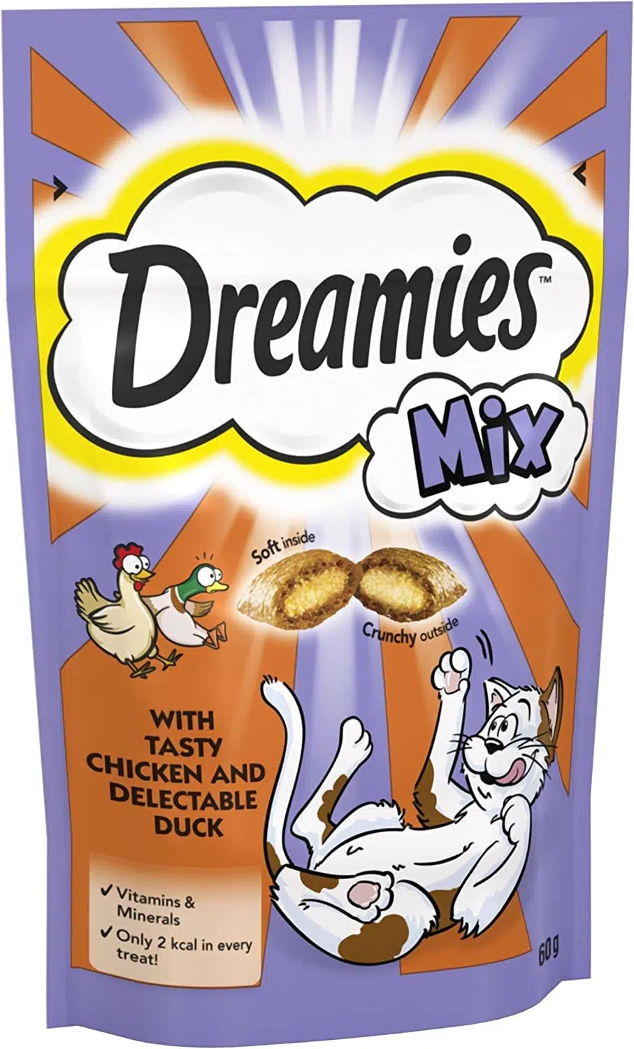 Dreamies Chicken & Duck Mix