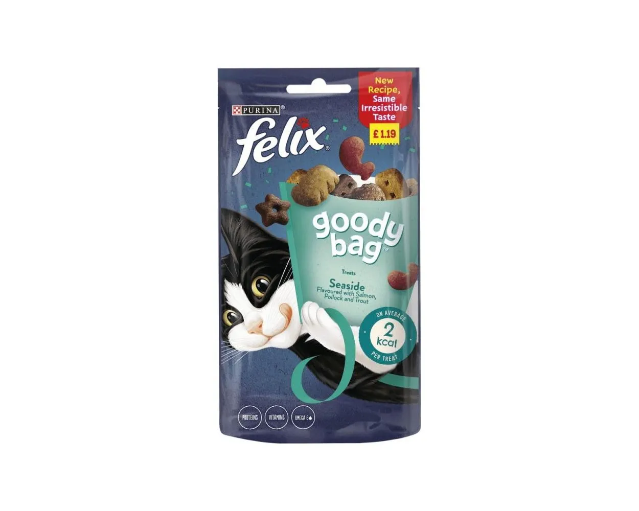 Felix Goody Bag Cat Seaside Mix PM £1.39