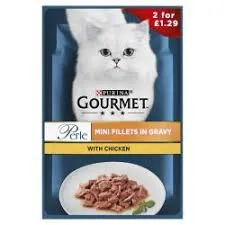 Gourmet chicken perle pouch 2for£1.29