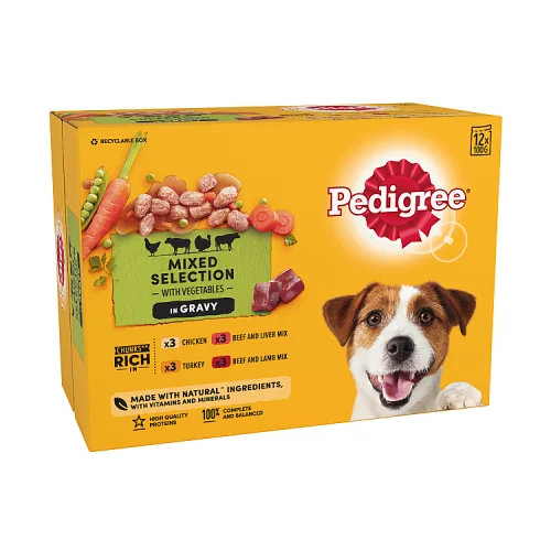 Pedigree pouch mix selection gravy