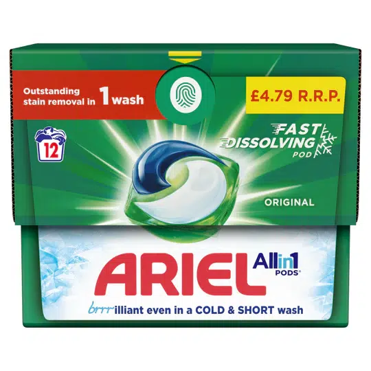 Ariel All In 1 Pods PM £4.79
