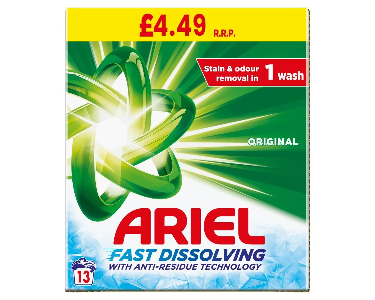 Ariel powder bio pm£4.49