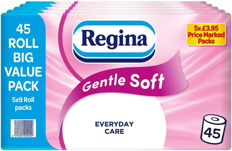 Regina soft & gentle toilet tissue pm3.95
