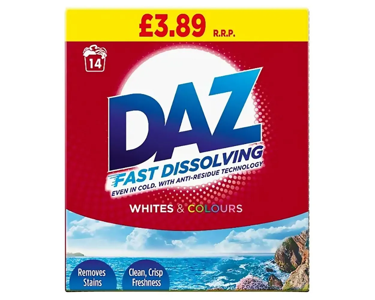 Daz Washing Powder 14w PM £3.89