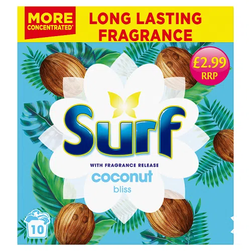 Surf Powder Coconut Bliss PM £2.99 10w