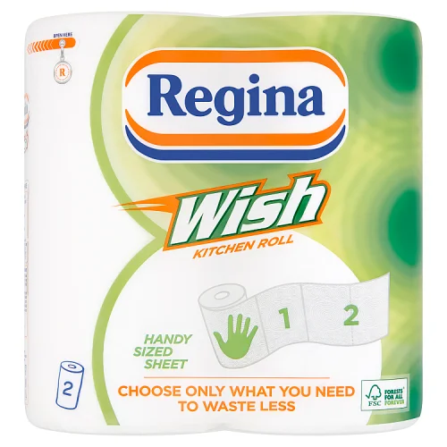 Regina wish kitchen towels 2ply