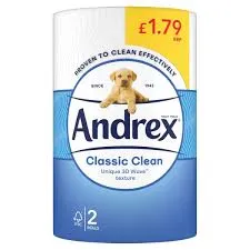 Andrex classic clean pm£1.79