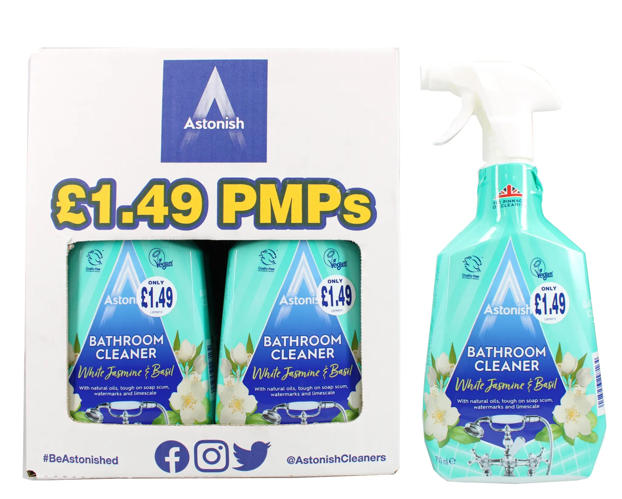 Astonish bathroom cleaner pmp £1.49