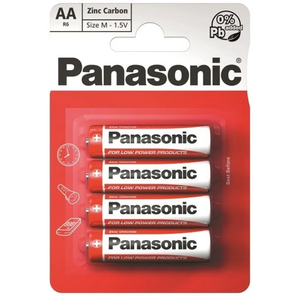 Panasonic batteries r6 (aa)
