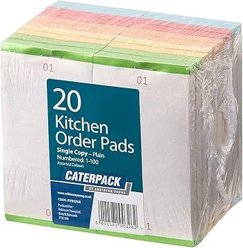Kitchen order pads 268