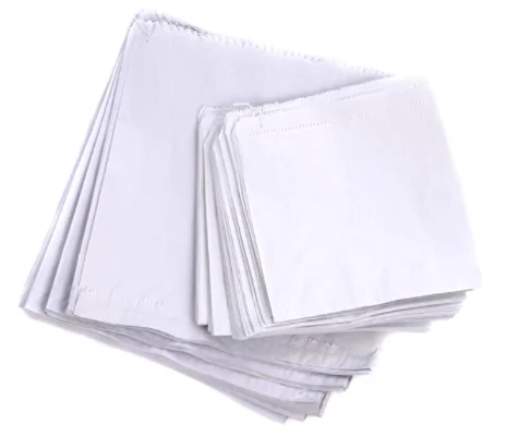 White Paper Bags 5x5