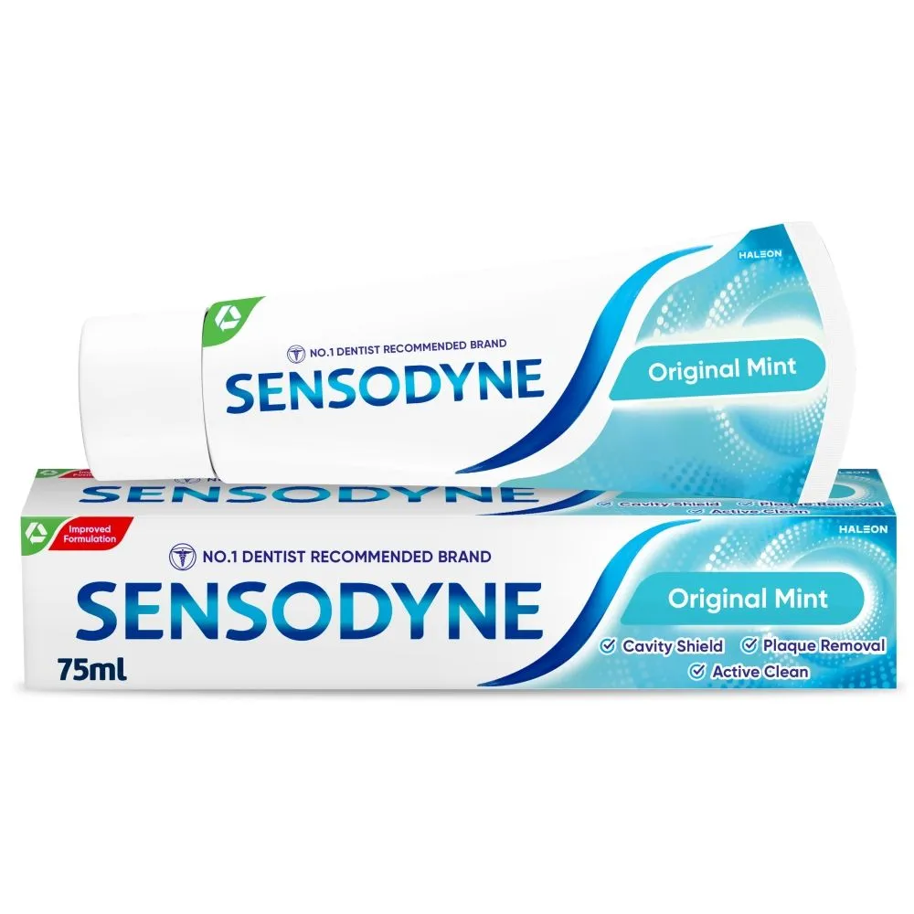 Sensodyne toothpaste daily care original mint