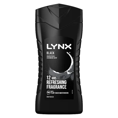 Lynx shower gel black