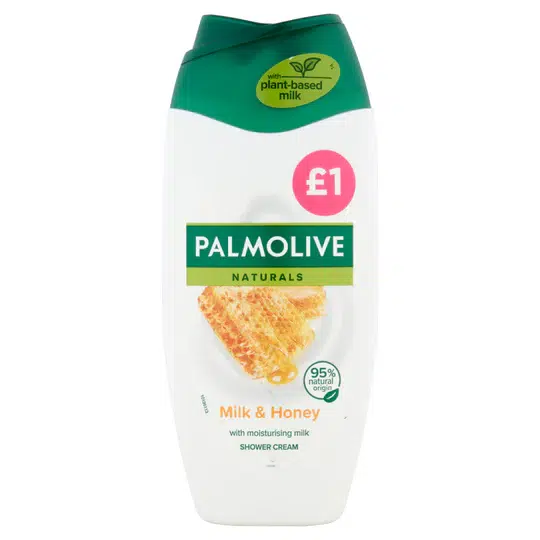 Palmolive Shower Cream Milk & Honey PM £1