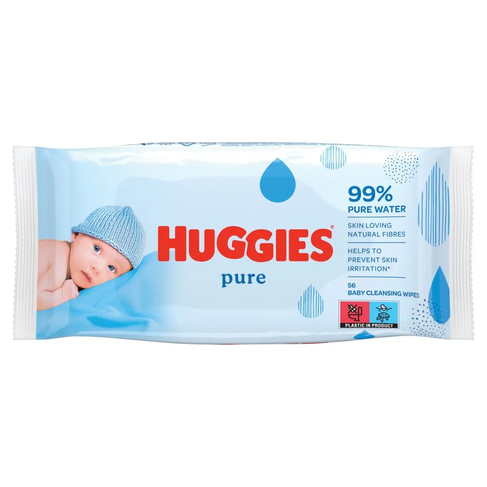 Huggies wipes pure
