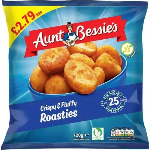 Aunt bessies roast potatoes £2.79