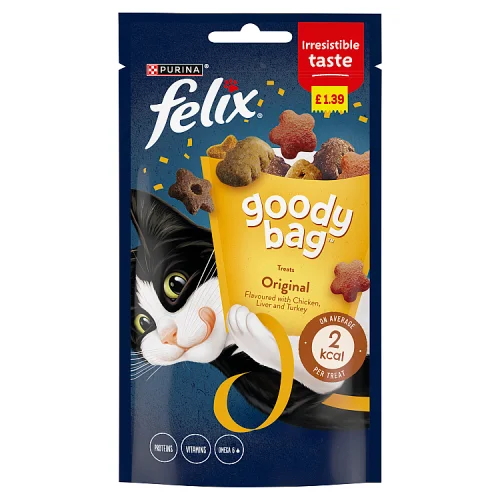 FELIX GOODY BAG TREAT ORIGINAL MIX PM£1.39
