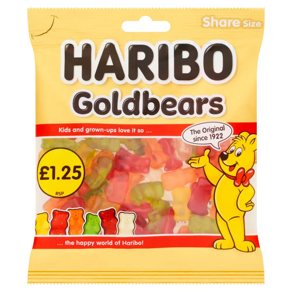 HARIBO GOLD BEARS PM£1.25