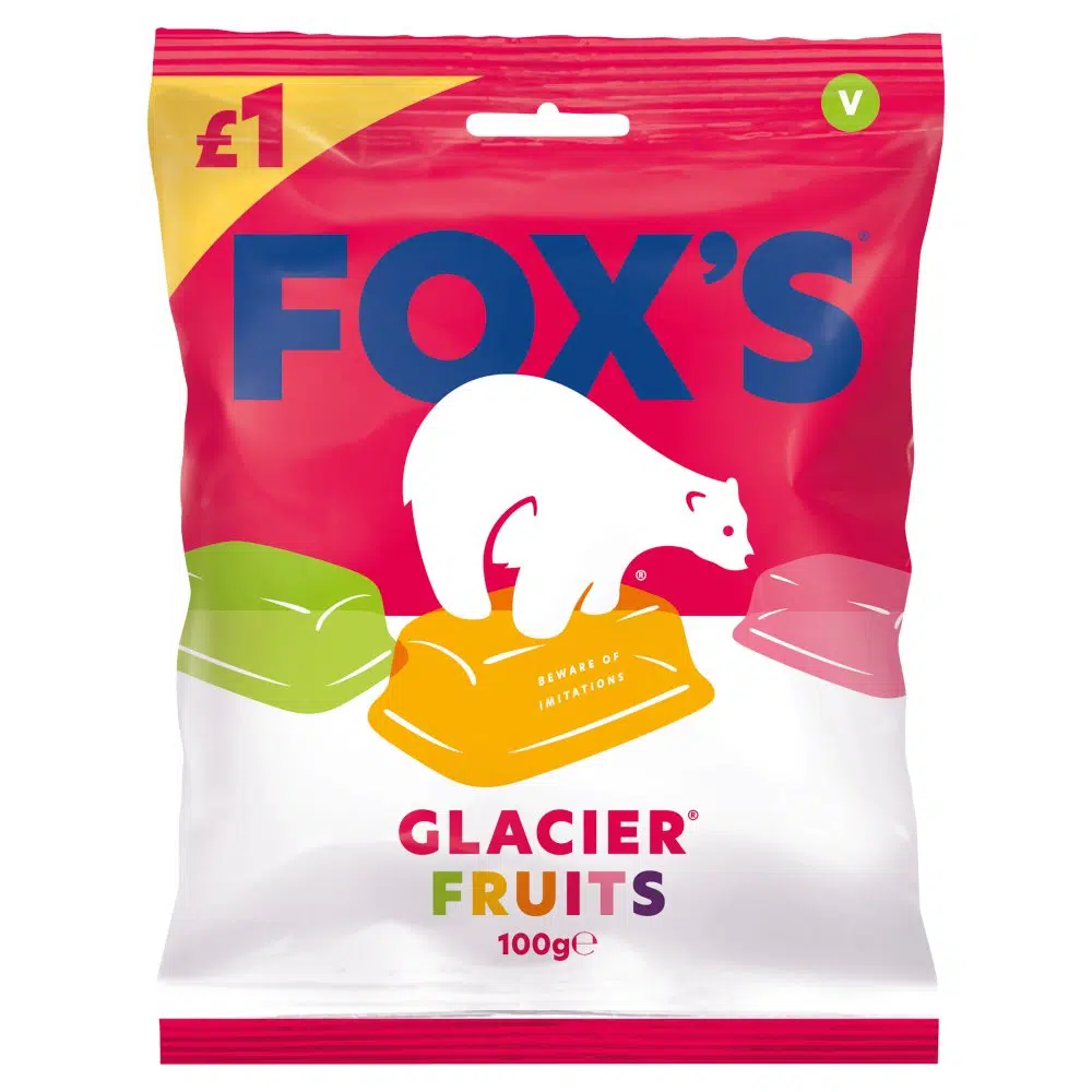 FOXS GLACIER FRUITS PM£1.00