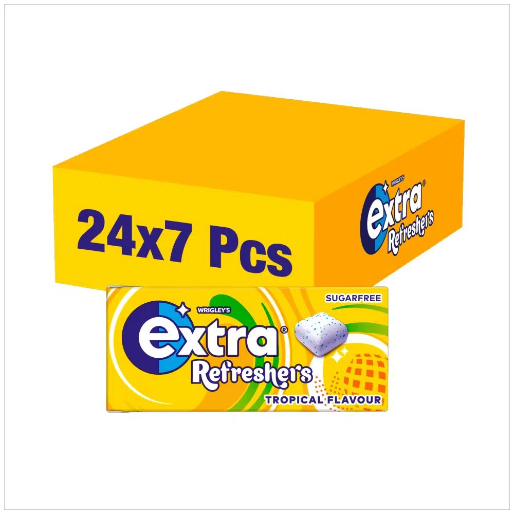 WRIGLEY'S EXTRA REFRESHER'S TROPICA