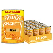 HNZ SPAGHETTI PMP £1.59