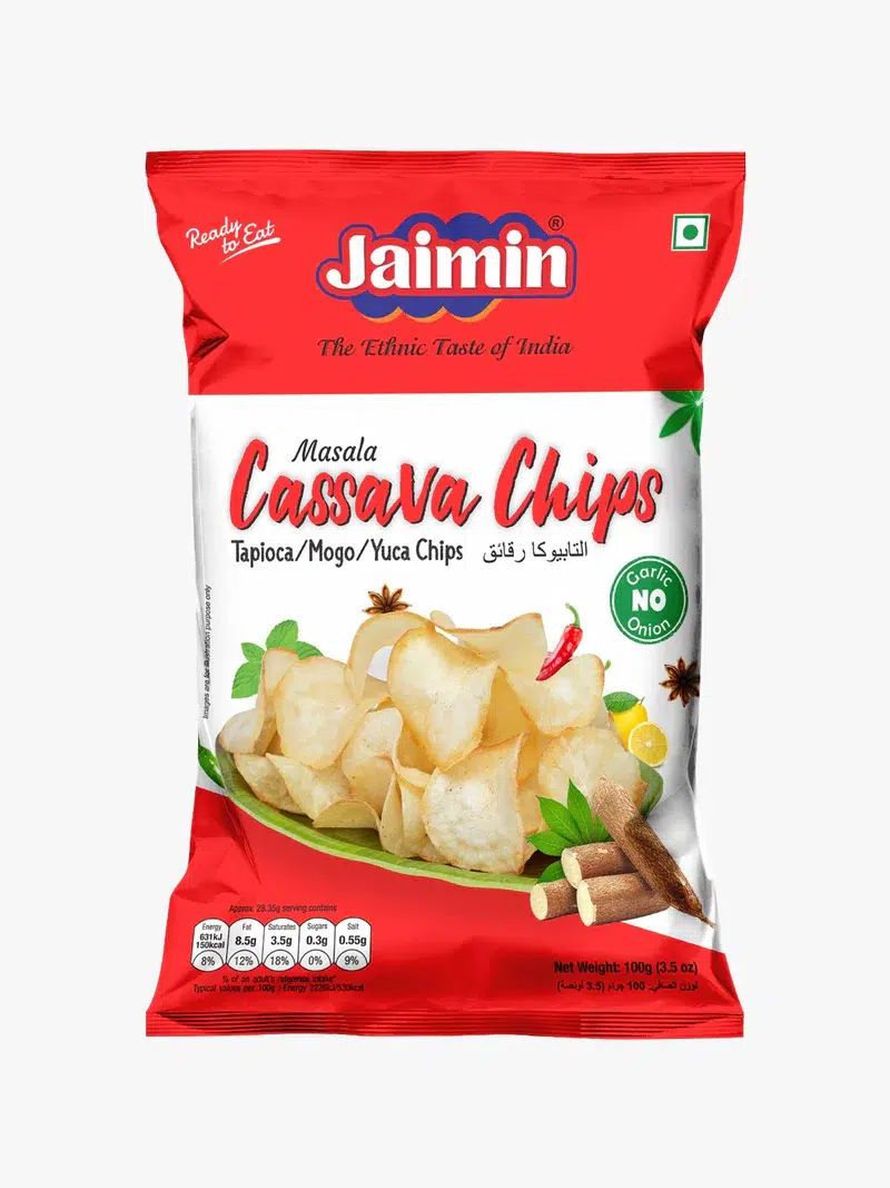 JAIMIN CASSAVA CHIPS MASALA