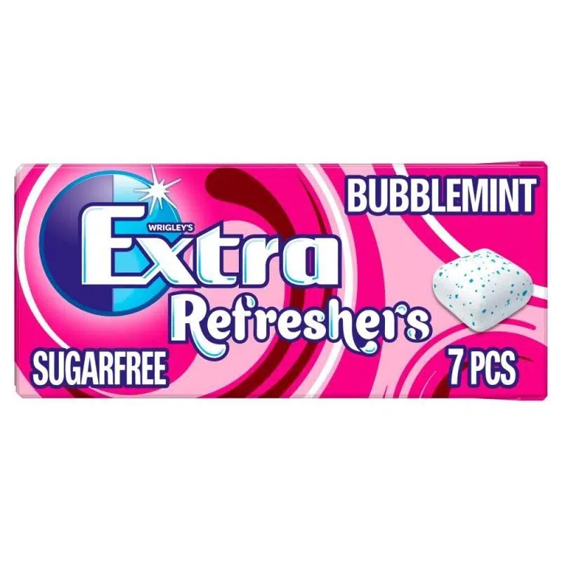 EXTRA REFRESHERS BUBBLEMINT 16 PKT