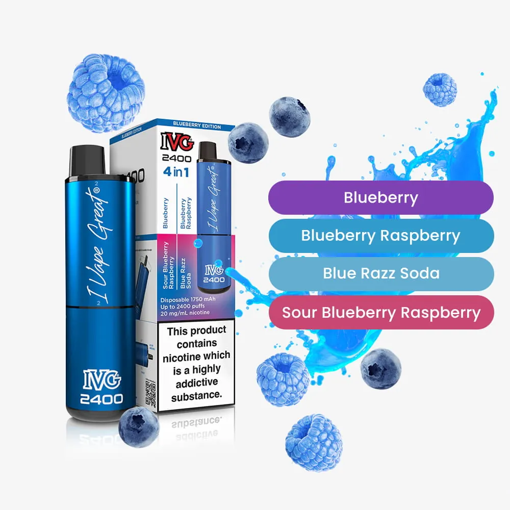 IVG 2400 BLUEBERRY EDITION KIT