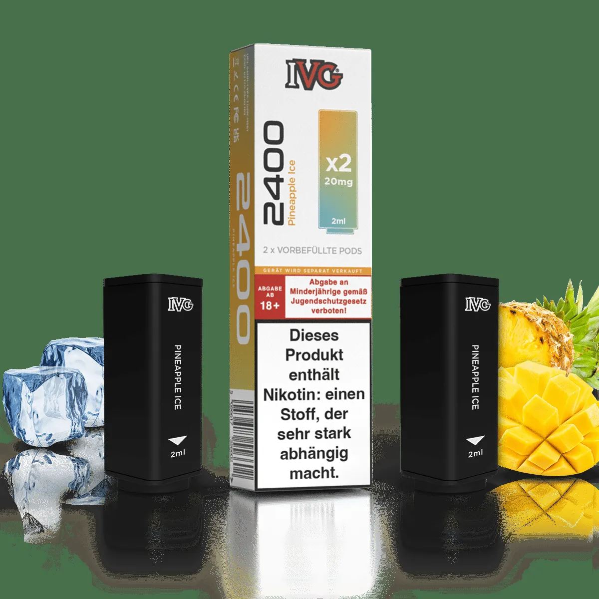 IVG 2400 PINEAPPLE ICE KIT