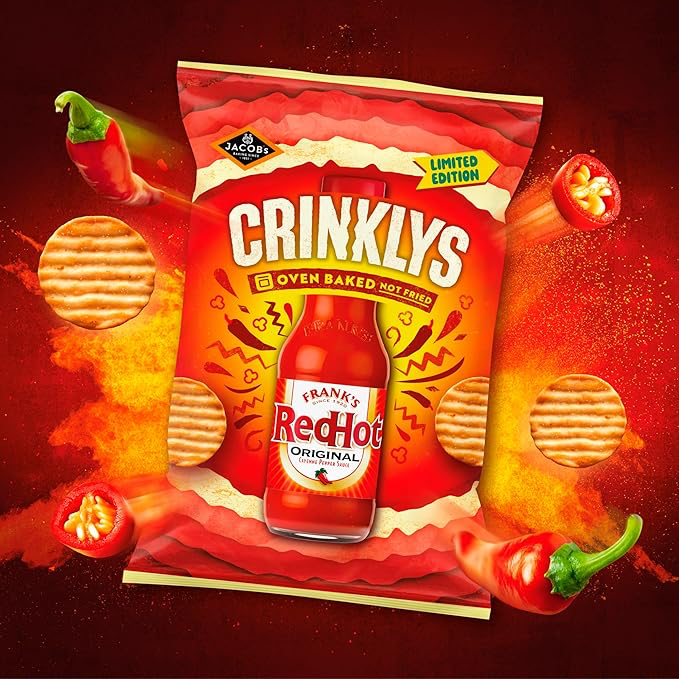 CRINKLYS FRANKS RED HOT PMP£1.25