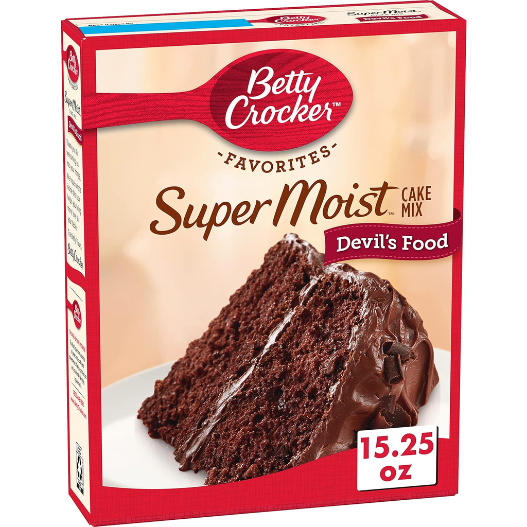 BETTY CROCKER FOOD CAKE MIX PMP £3.19