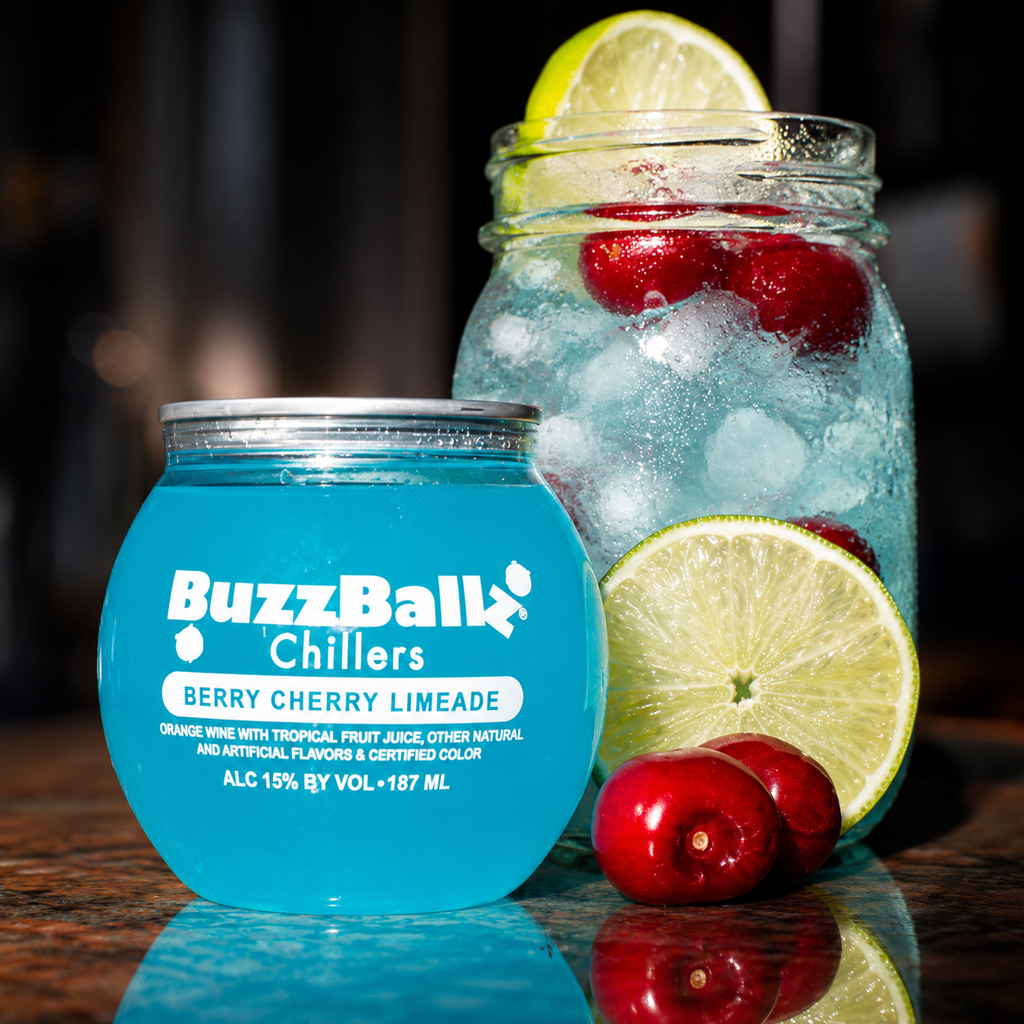 BUZZ BALLS BERRY CHERRY LIMEADE COCKTAIL
