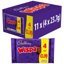 CADBURY WISPA MULTIPACK PMP £1.99