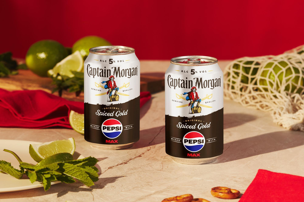 CAPTAIN MORGAN PEPSI MAX PMP £2.25