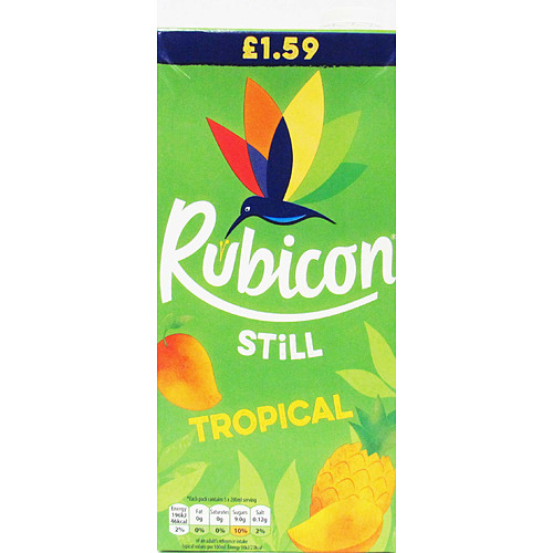 RUBICON STILL TROPICAL PMP£1.59