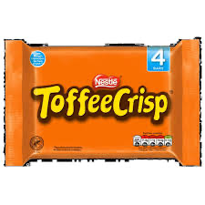 TOFFEE CRISP 4PK PMP£1.85